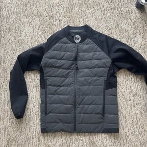 Isora X Kith Men's Black and Gray Puffer Jacket